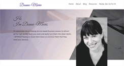 Desktop Screenshot of donna-mariecoggins.com